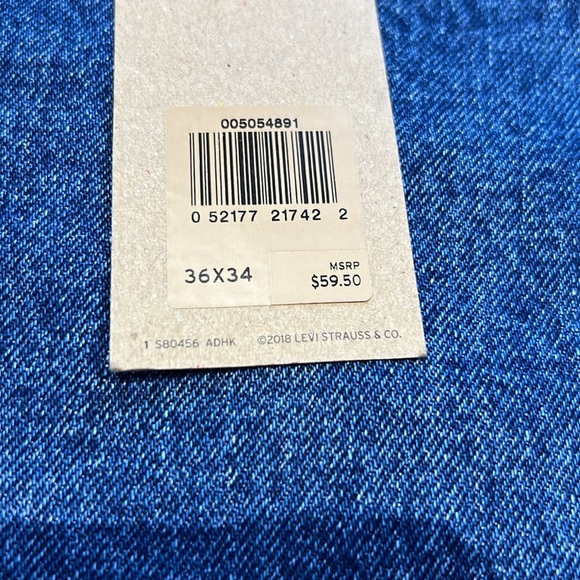 Levi’s 505 Regular Men’s Jeans 36x34 - Picture 4 of 4